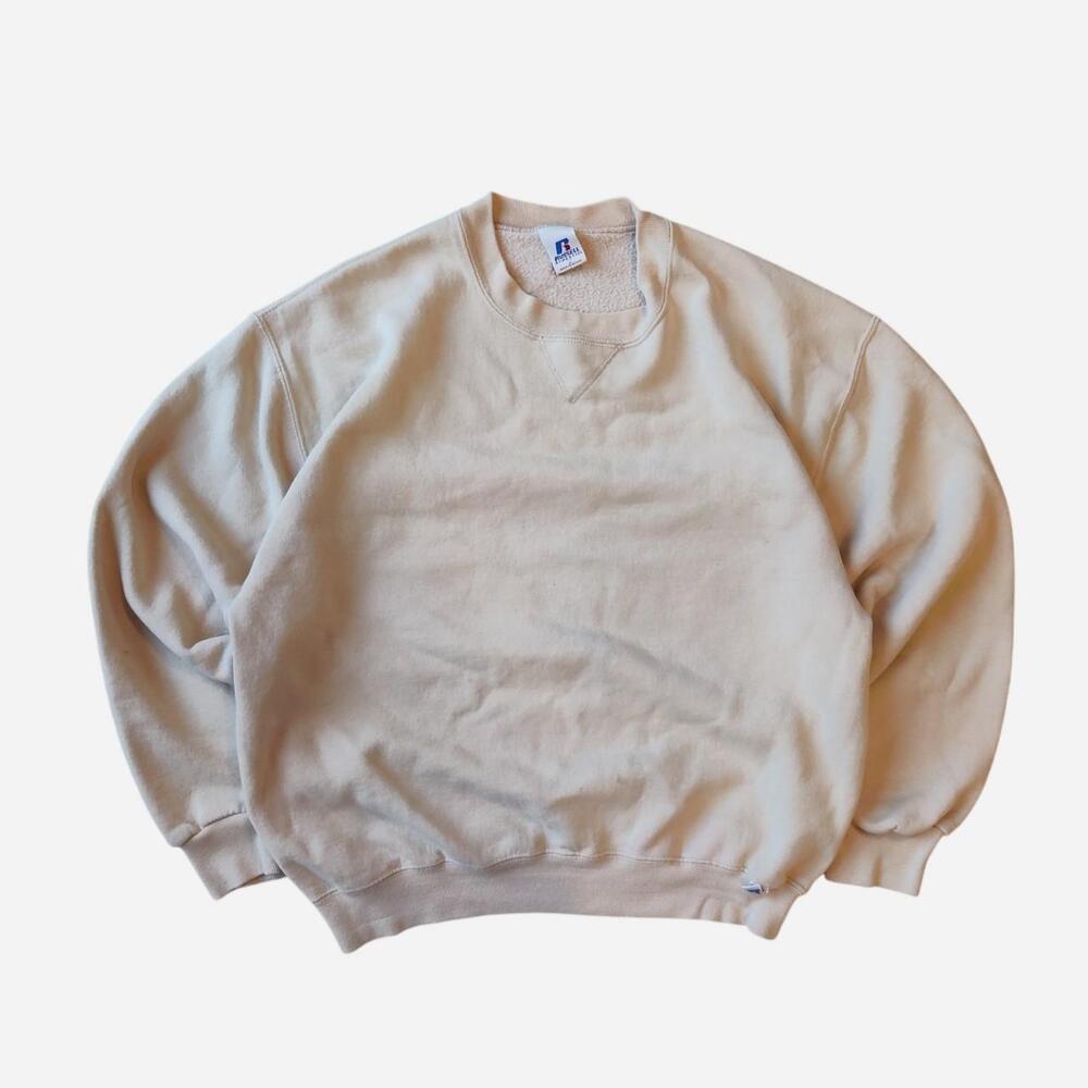 90s Russell Athletic Blank Crewneck Sweatshirt